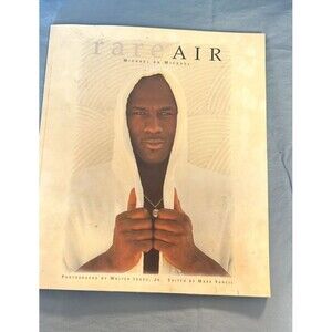 Rare Air: Michael on Michael Jordan Biography Paperback Photo Book Full Color